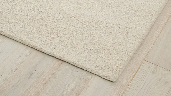 NZ Wool Rug - Cream. 300x400 cm