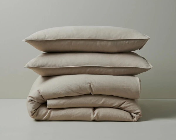 King Bedding Set - European Flax Linen