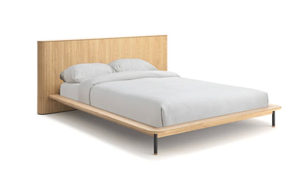 King Bed Frame - American Oak